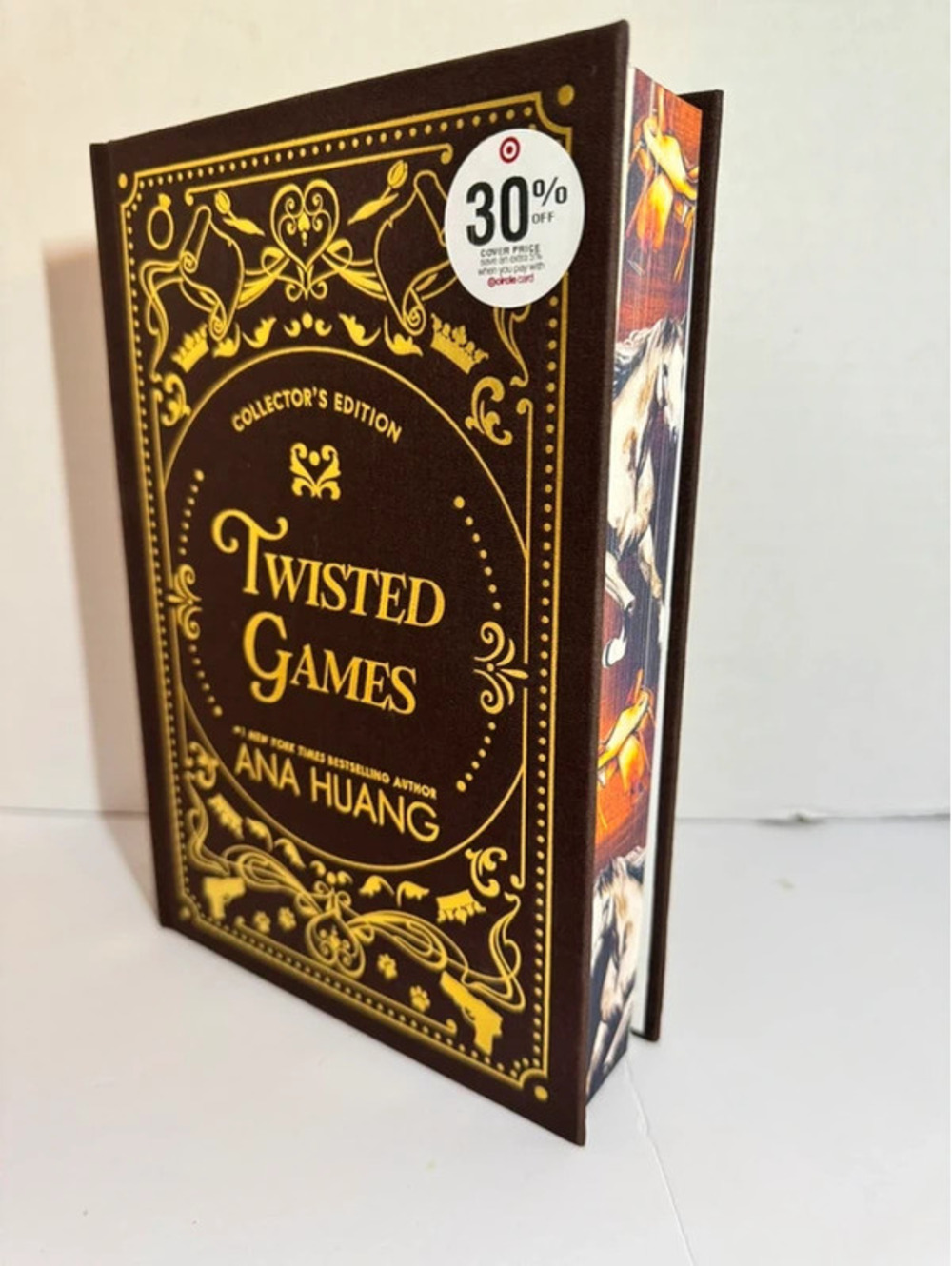Twisted Games by Ana Huang Special Collector’s Edition HC w/ Sprayed Edges NWT